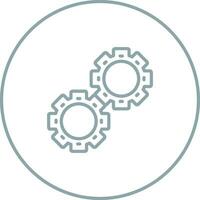 Gears Vector Icon