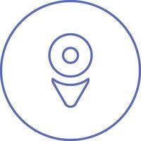 Scroll Down Vector Icon