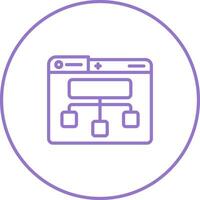 Site Map Vector Icon