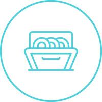 Dishwasher Vector Icon