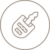 Car Key Vector Icon