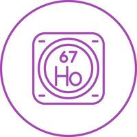 Chemical Element Vector Icon