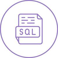SQL Vector Icon