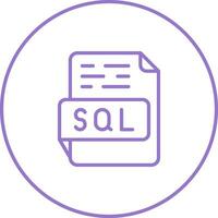 SQL Vector Icon