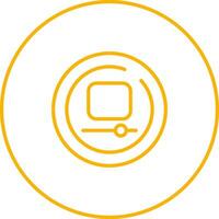 Video Stop Circle Vector Icon
