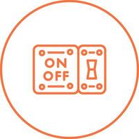 Light Switch Vector Icon