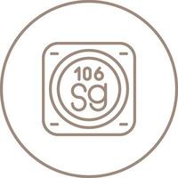 Chemical Element Vector Icon