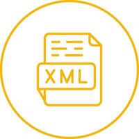 XML Vector Icon