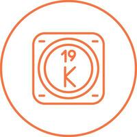 Potassium Vector Icon