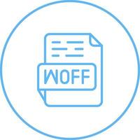 WOFF Vector Icon