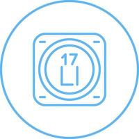 Chlorine Vector Icon