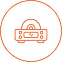 Cd Player Vector Icon