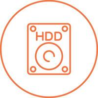 Hdd Vector Icon