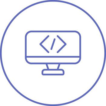 Coding Vector Icon