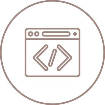 Coding Vector Icon