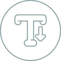 Typography Vector Icon