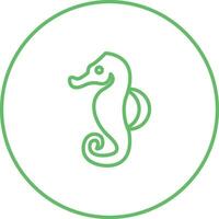 Seahorse Vector Icon