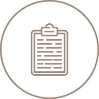 Clipboard Vector Icon