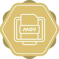 Mov File Vector Icon