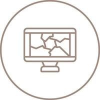 Computer Vector Icon
