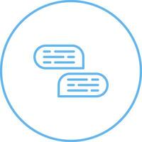 Speech Bubbles Vector Icon