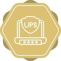 UPS Vector Icon