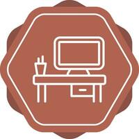 Computer Vector Icon