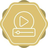 icono de vector de vídeo