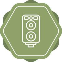 Sound System Vector Icon