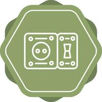 GFCI Outlet Vector Icon