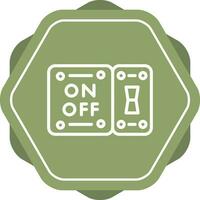 Light Switch Vector Icon