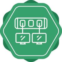 Network Switch Vector Icon