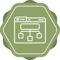 Site Map Vector Icon