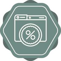 Discount Vector Icon