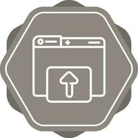 Uploading Vector Icon