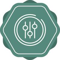 Audio Equalizer Vector Icon