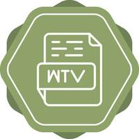 WTV Vector Icon