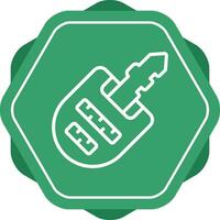 Car Key Vector Icon