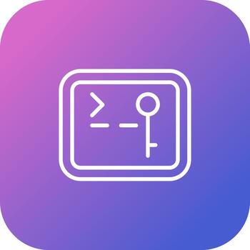 SSH Access Vector Icon