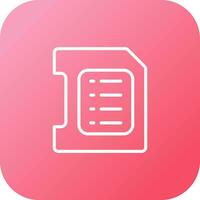 Sd Card Vector Icon