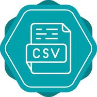 CSV Vector Icon