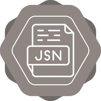 JSON Vector Icon