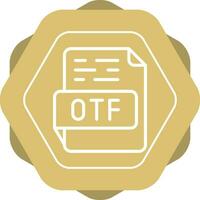 otf vector icono