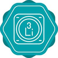 Lithium Vector Icon