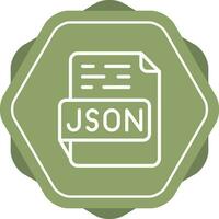 JSON Vector Icon