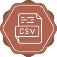 CSV Vector Icon