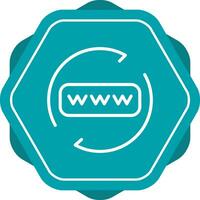 Domain Renewal Vector Icon