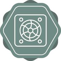 Cooling Fan Vector Icon