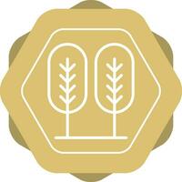 Birch tree Vector Icon