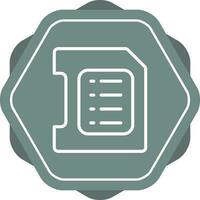 Sd Card Vector Icon